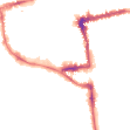 Night-time road noise heatmap for OX1 1EZ