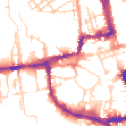 Daytime road noise heatmap for OX1 1HH