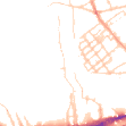 Daytime road noise heatmap for OX1 1HZ