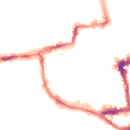 Night-time road noise heatmap for OX1 1JZ