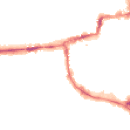 Night-time road noise heatmap for OX1 1LE