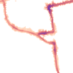 Night-time road noise heatmap for OX1 1RS