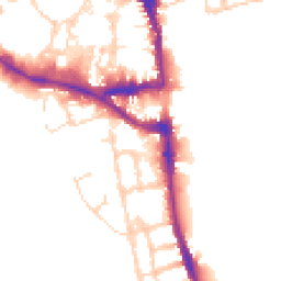 Daytime road noise heatmap for OX1 1SN