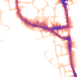 Daytime road noise heatmap for OX1 1TU