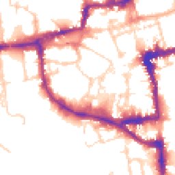 Daytime road noise heatmap for OX1 1TW