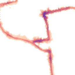 Night-time road noise heatmap for OX1 1UB