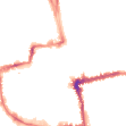 Night-time road noise heatmap for OX1 2DU