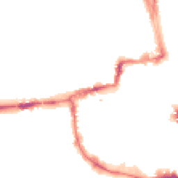 Night-time road noise heatmap for OX1 2EP