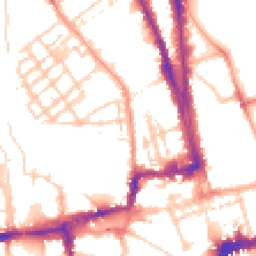 Daytime road noise heatmap for OX1 2HG