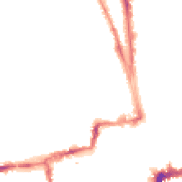 Night-time road noise heatmap for OX1 2HG