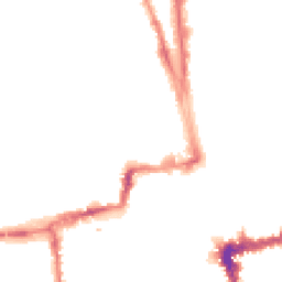 Night-time road noise heatmap for OX1 2LL