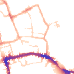 Daytime road noise heatmap for OX1 3SA