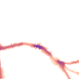 Night-time road noise heatmap for OX1 3SX