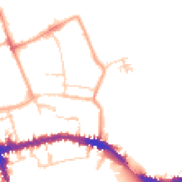 Daytime road noise heatmap for OX1 3TS