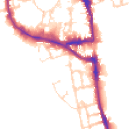 Daytime road noise heatmap for OX1 4JX