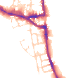 Daytime road noise heatmap for OX1 4LH