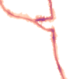 Night-time road noise heatmap for OX1 4LW