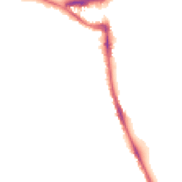 Night-time road noise heatmap for OX1 4NX