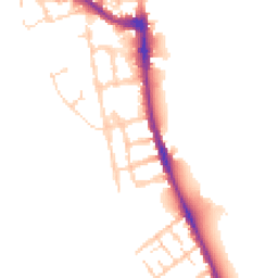 Daytime road noise heatmap for OX1 4PG