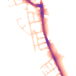 Daytime road noise heatmap for OX1 4PQ