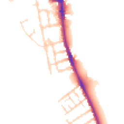 Daytime road noise heatmap for OX1 4PT