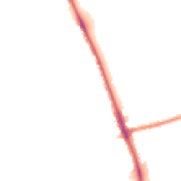 Night-time road noise heatmap for OX1 4TB