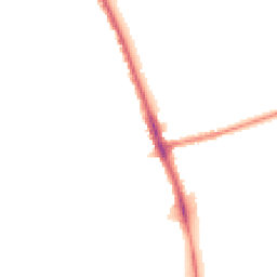 Night-time road noise heatmap for OX1 4TL