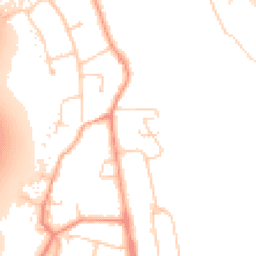 Daytime road noise heatmap for OX1 5AD