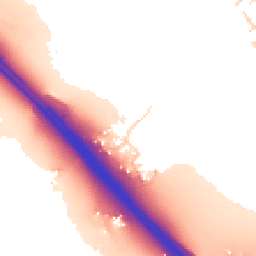Daytime road noise heatmap for OX1 5AS