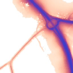 Daytime road noise heatmap for OX1 5BD