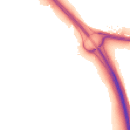 Night-time road noise heatmap for OX1 5BD