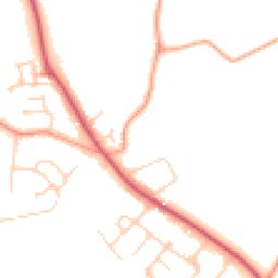 Daytime road noise heatmap for OX1 5JL