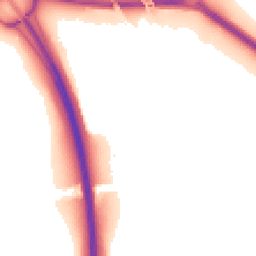 Night-time road noise heatmap for OX1 5LQ