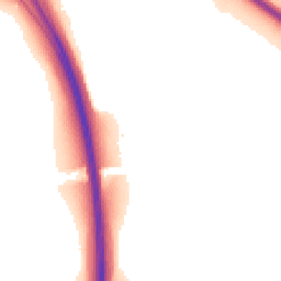 Night-time road noise heatmap for OX1 5NF