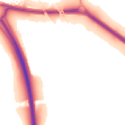 Night-time road noise heatmap for OX1 5NT