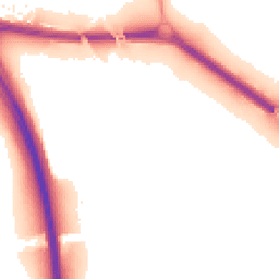 Night-time road noise heatmap for OX1 5NW