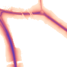 Night-time road noise heatmap for OX1 5NZ
