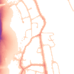 Daytime road noise heatmap for OX1 5PL