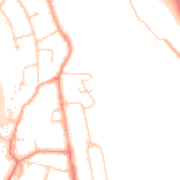 Daytime road noise heatmap for OX1 5QL