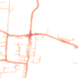 Daytime road noise heatmap for OX10 0AB