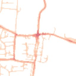 Daytime road noise heatmap for OX10 0AJ