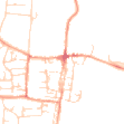 Daytime road noise heatmap for OX10 0AQ