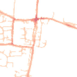 Daytime road noise heatmap for OX10 0AU