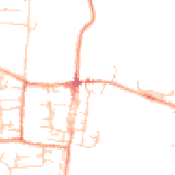 Daytime road noise heatmap for OX10 0BE