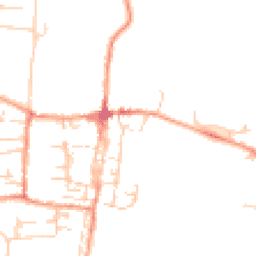 Daytime road noise heatmap for OX10 0BG