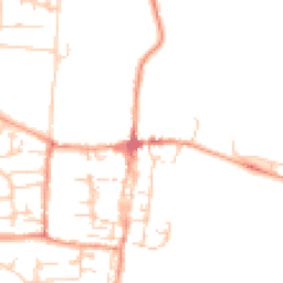Daytime road noise heatmap for OX10 0BS