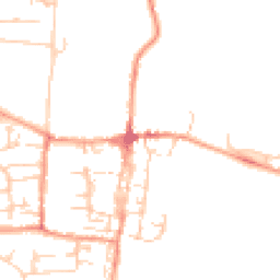 Daytime road noise heatmap for OX10 0BU