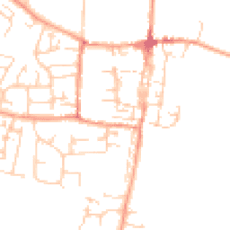 Daytime road noise heatmap for OX10 0DD