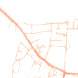 Daytime road noise heatmap for OX10 0DZ