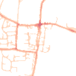 Daytime road noise heatmap for OX10 0EB